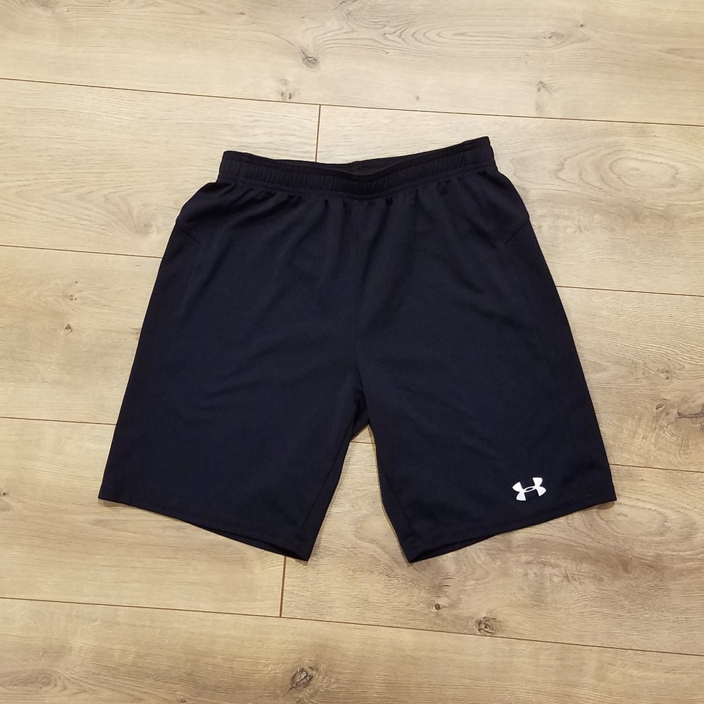 Under Armour Youth Shorts Black {Large}
